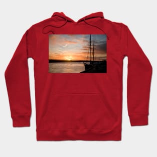 January sunrise on the River Blyth Hoodie